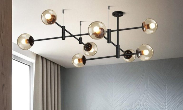 Преимущества люстр на штанге перед другими типами светильников