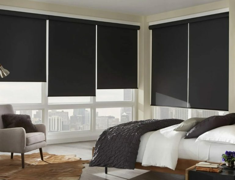 Blackout рулонные шторы: идеальное решение для полной темноты в комнате